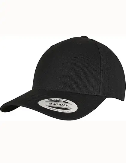 Ansicht 1 – YP Classics 5-Panel Premium Curved Visor Snapback Cap (FX5789M)