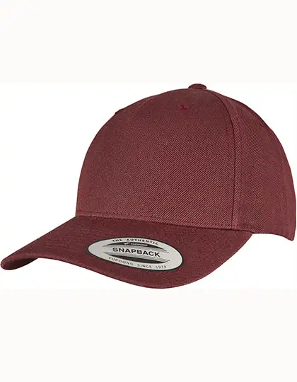 Ansicht 2 – YP Classics 5-Panel Premium Curved Visor Snapback Cap (FX5789M)