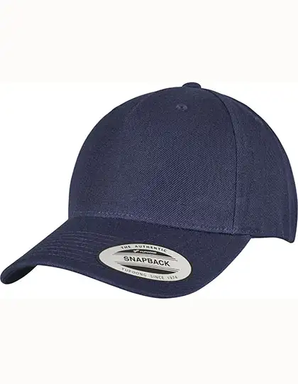 Ansicht 3 – YP Classics 5-Panel Premium Curved Visor Snapback Cap (FX5789M)