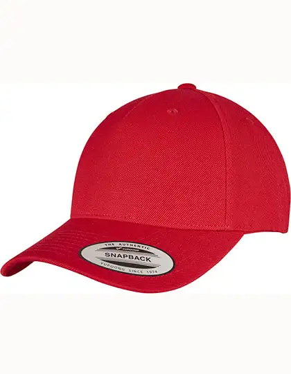 Ansicht 4 – YP Classics 5-Panel Premium Curved Visor Snapback Cap (FX5789M)