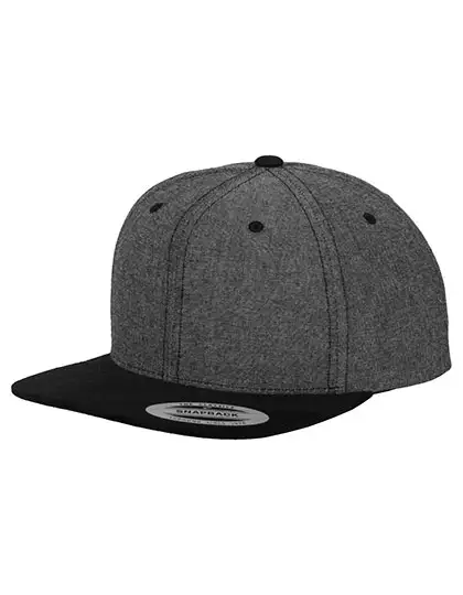 Ansicht 1 – Chambray-Suede Snapback (FX6089CH)