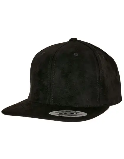Ansicht 1 – Suede Leather Snapback (FX6089SU)