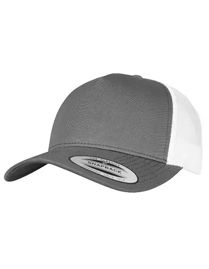 Ansicht 2 – 5-Panel Retro Trucker 2-Tone Cap (FX6506T)