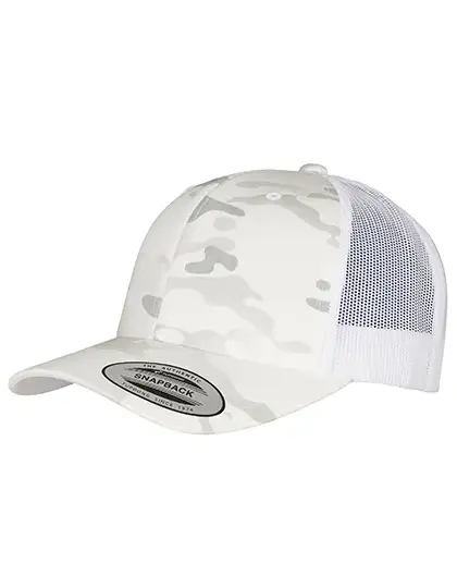 Ansicht 3 – Retro Trucker Multicam Cap (FX6606MC)