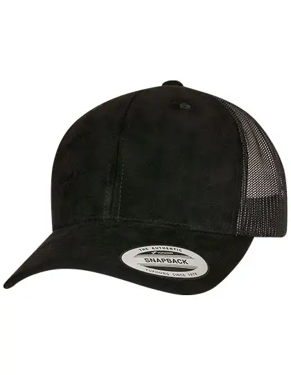 Ansicht 1 – Suede Leather Trucker Cap (FX6606SU)