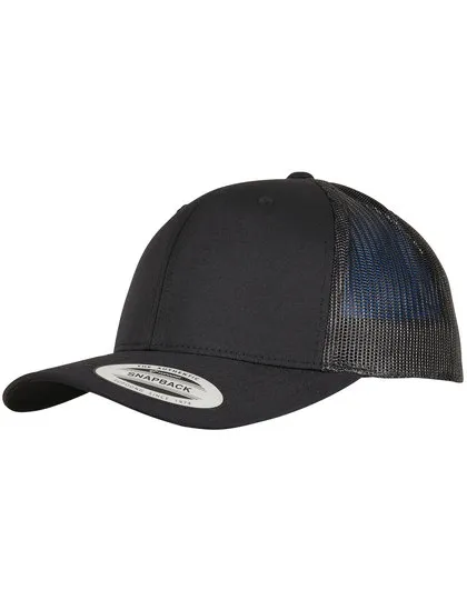Ansicht 1 – Trucker Recycled Polyester Fabric Cap (FX6606TR)