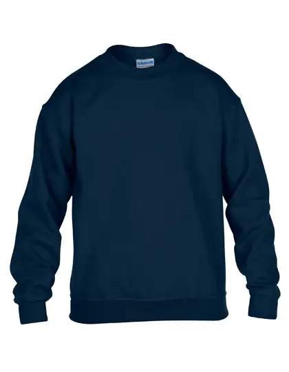 Ansicht 2 – Heavy Blend™ Youth Crewneck Sweatshirt (G18000K)