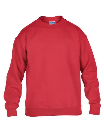 Ansicht 5 – Heavy Blend™ Youth Crewneck Sweatshirt (G18000K)