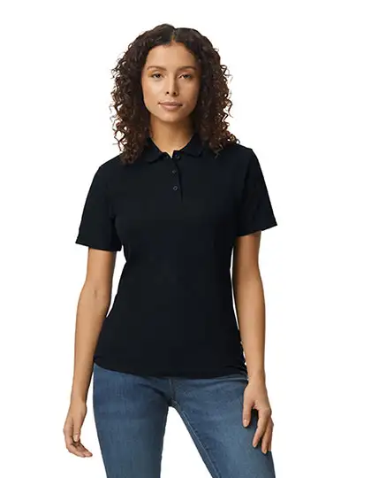 Ansicht 1 – Softstyle® Women´s Piqué Polo (G64800L)