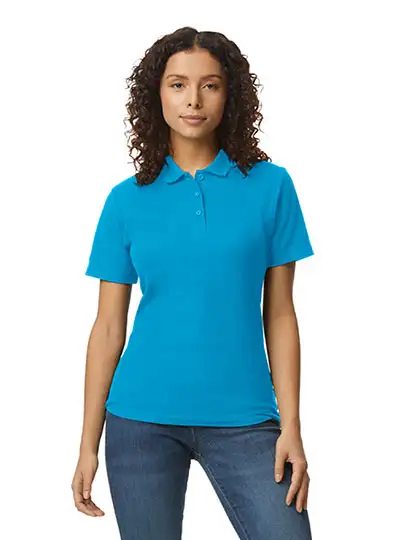 Ansicht 2 – Softstyle® Women´s Piqué Polo (G64800L)