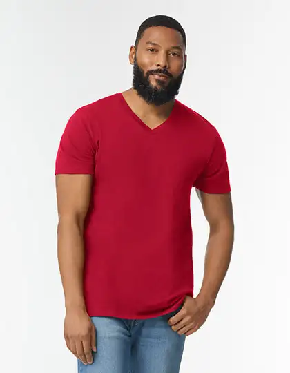 Ansicht 3 – Softstyle® Adult V-Neck T-Shirt (G64V00)