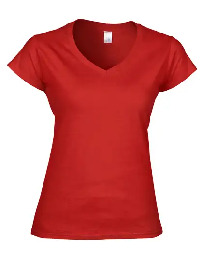 Ansicht 2 – Softstyle® Women´s V-Neck T-Shirt (G64V00L)