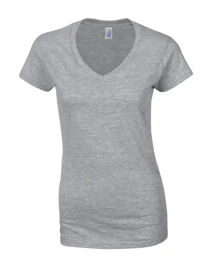 Ansicht 9 – Softstyle® Women´s V-Neck T-Shirt (G64V00L)