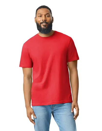 Ansicht 1 – Softstyle® CVC Adult T-Shirt (G67000)