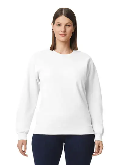 Ansicht 10 – Softstyle® Midweight Fleece Adult Crewneck Sweatshirt (GSF000)