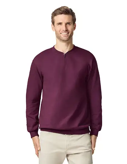 Ansicht 9 – Softstyle® Midweight Adult Fleece 1/4 Zip Sweatshirt (GSF008)