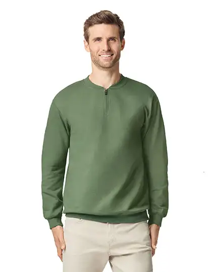 Ansicht 8 – Softstyle® Midweight Adult Fleece 1/4 Zip Sweatshirt (GSF008)