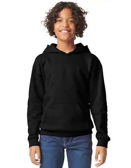 Ansicht 2 – Softstyle® Midweight Fleece Youth Hoodie (GSF500K)