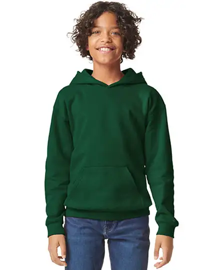 Ansicht 10 – Softstyle® Midweight Fleece Youth Hoodie (GSF500K)