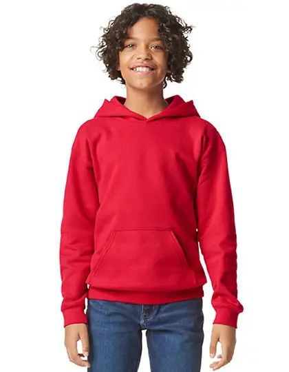 Ansicht 6 – Softstyle® Midweight Fleece Youth Hoodie (GSF500K)