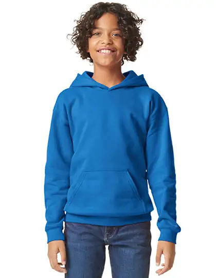 Ansicht 1 – Softstyle® Midweight Fleece Youth Hoodie (GSF500K)