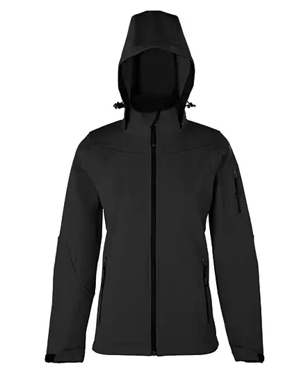 Ansicht 4 – Women´s Hooded Soft-Shell Jacket (HRM1102)
