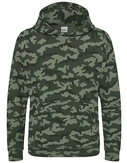 Ansicht 2 – Kids´ Camo Hoodie (JH014J)