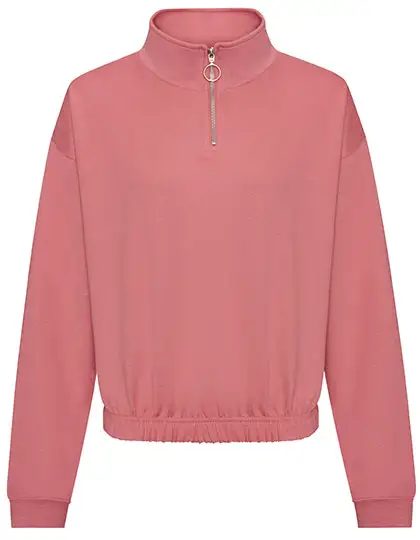 Ansicht 4 – Women´s Cropped 1/4 Zip Sweat (JH037)