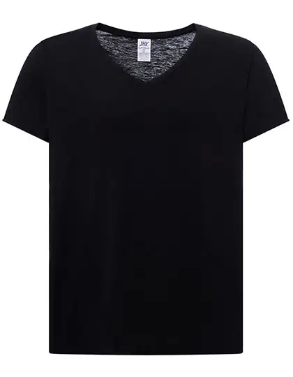Ansicht 1 – Ladies´ Curves Slub T-Shirt (JHK603)