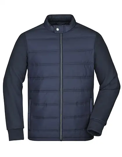 Ansicht 2 – Men´s Hybrid Sweat Jacket (JN1124)