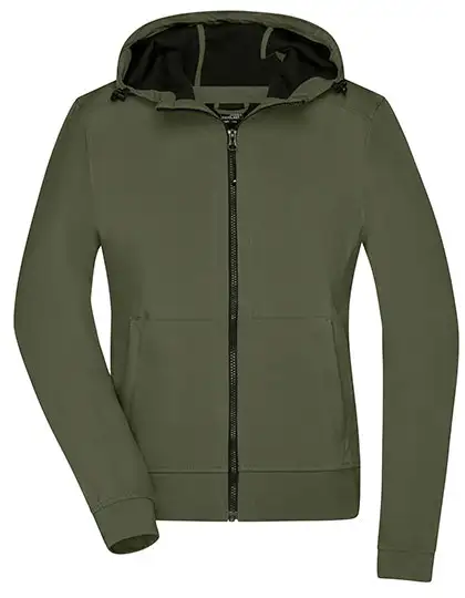 Ansicht 2 – Ladies´ Hooded Softshell Jacket (JN1145)
