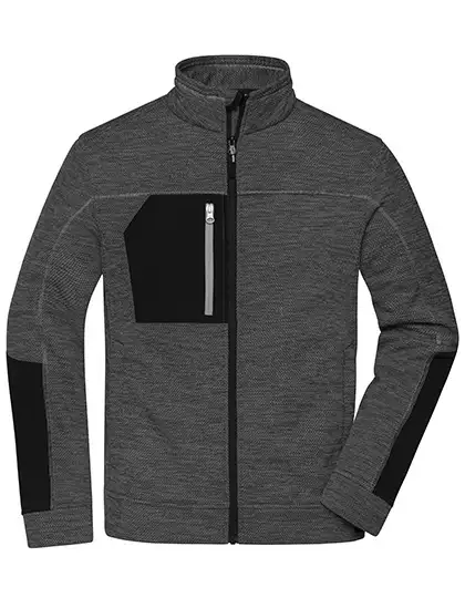 Ansicht 2 – Men´s Structure Fleece Jacket (JN1818)