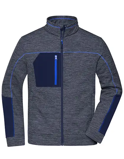 Ansicht 1 – Men´s Structure Fleece Jacket (JN1818)