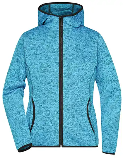Ansicht 5 – Ladies´ Knitted Fleece Hoody (JN588)