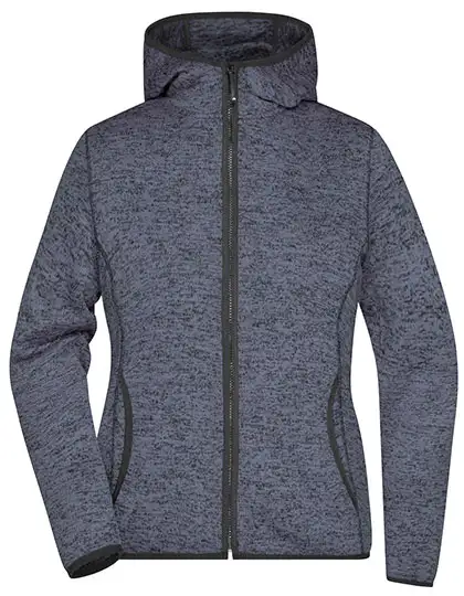 Ansicht 4 – Ladies´ Knitted Fleece Hoody (JN588)
