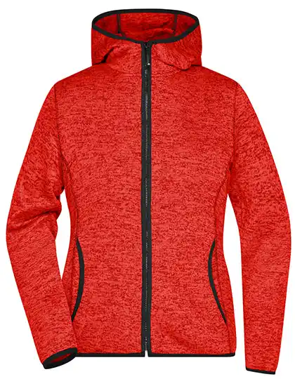 Ansicht 1 – Ladies´ Knitted Fleece Hoody (JN588)