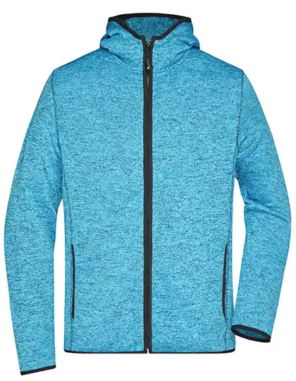 Ansicht 3 – Men´s Knitted Fleece Hoody (JN589)