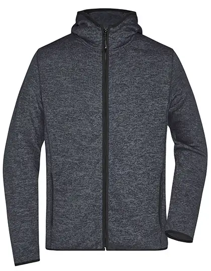 Ansicht 5 – Men´s Knitted Fleece Hoody (JN589)