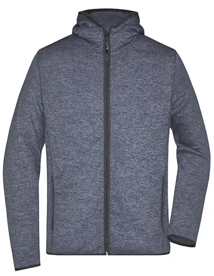 Ansicht 4 – Men´s Knitted Fleece Hoody (JN589)