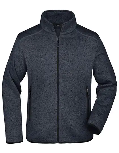 Ansicht 1 – Men´s Knitted Fleece Jacket (JN762)