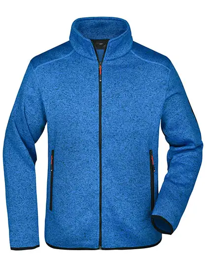 Ansicht 2 – Men´s Knitted Fleece Jacket (JN762)