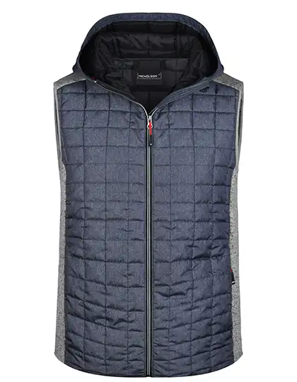 Ansicht 3 – Men´s Knitted Hybrid Vest (JN768)