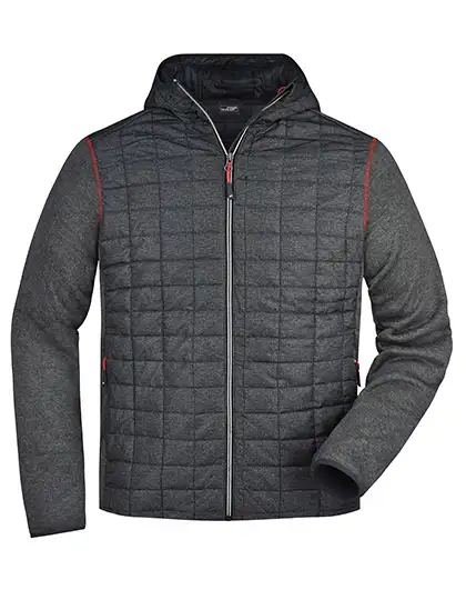 Ansicht 1 – Men´s Knitted Hybrid Jacket (JN772)