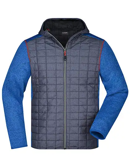 Ansicht 2 – Men´s Knitted Hybrid Jacket (JN772)