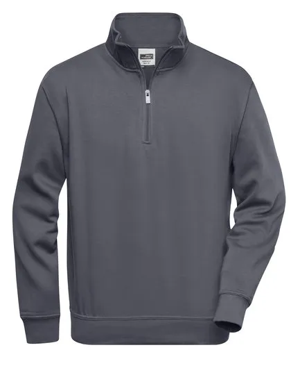 Ansicht 4 – Workwear Half Zip Sweat (JN831)