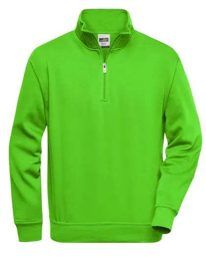 Ansicht 8 – Workwear Half Zip Sweat (JN831)