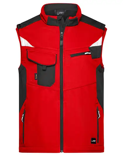 Ansicht 8 – Workwear Softshell Vest -STRONG- (JN845)