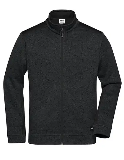 Ansicht 3 – Men´s Knitted Workwear Fleece Jacket -STRONG- (JN862)