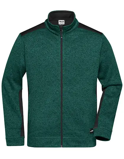 Ansicht 4 – Men´s Knitted Workwear Fleece Jacket -STRONG- (JN862)
