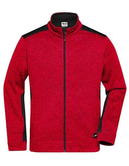 Ansicht 8 – Men´s Knitted Workwear Fleece Jacket -STRONG- (JN862)